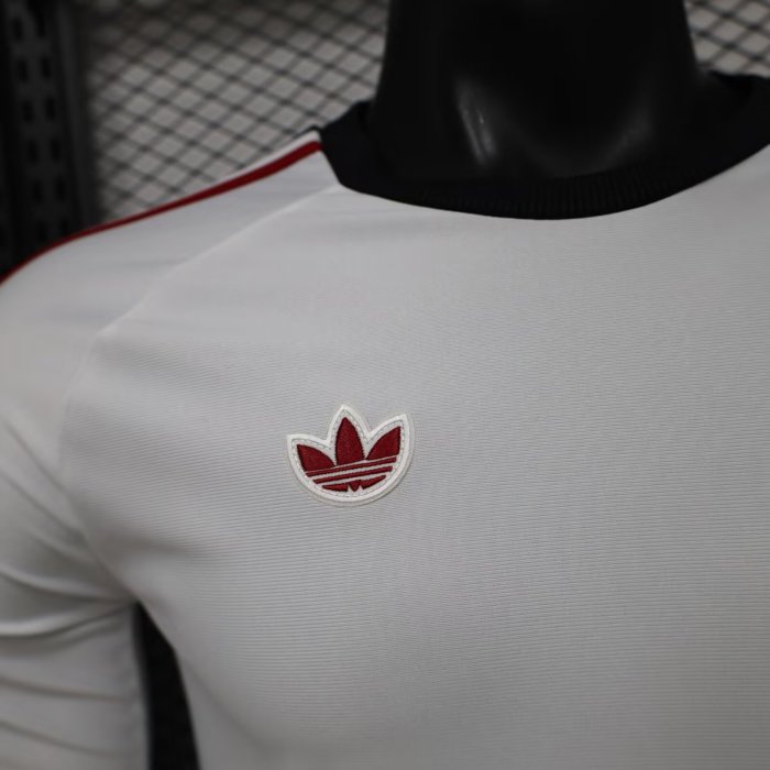 25-26 Liverpool White Special Edition Long Sleeve Player Version Soccer Jersey*长袖球员