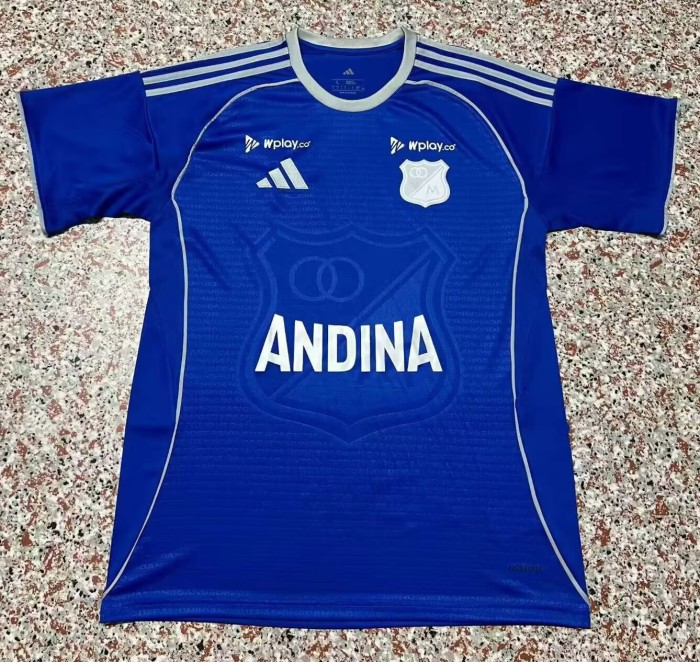 26-27 Millonarios Fútbol Home Fans Soccer Jersey