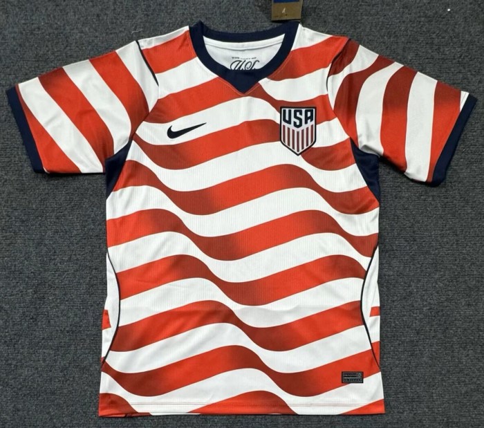 2026 USA Home Fans Soccer Jersey (Graphic Version)