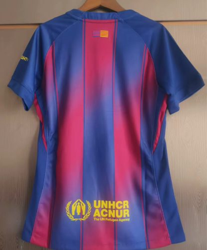 25-26 Barcelona Home Player Version Soccer Jersey（女）