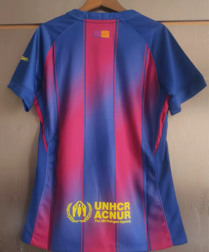25-26 Barcelona Home Player Version Soccer Jersey（女）