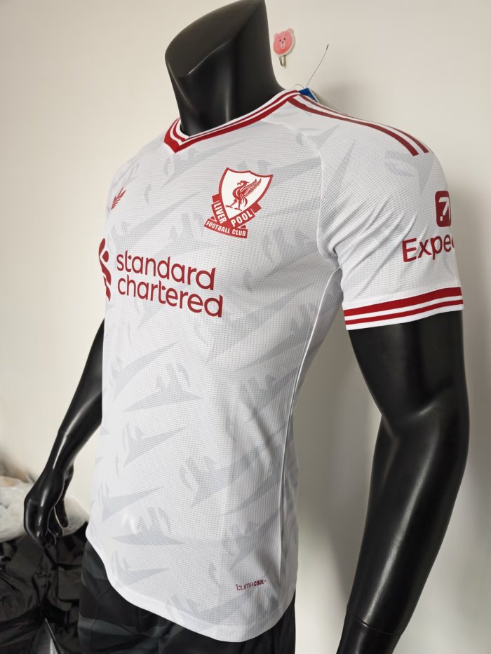 26-27 Liverpool Away Player Version Soccer Jersey