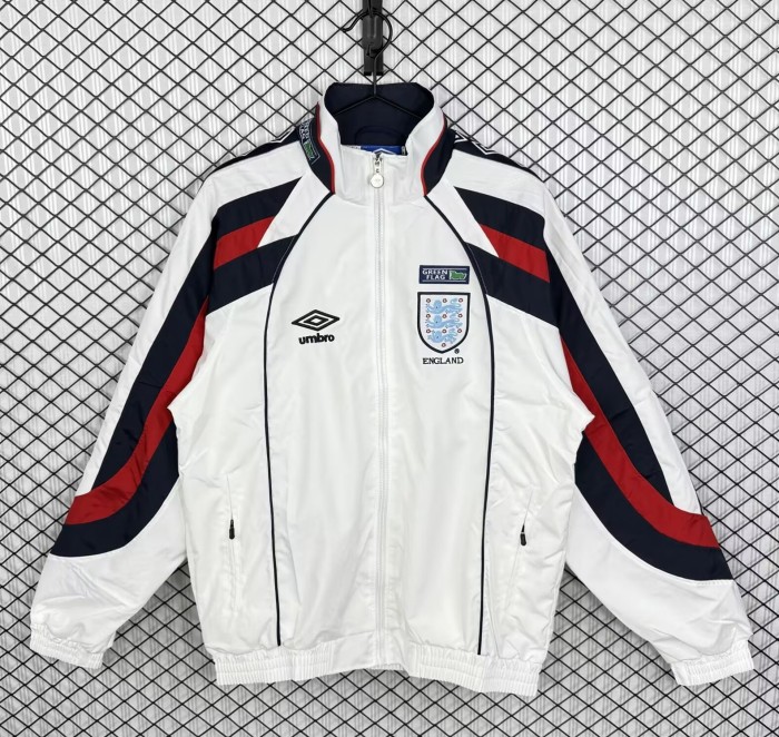 1998 England Retro Windbreaker