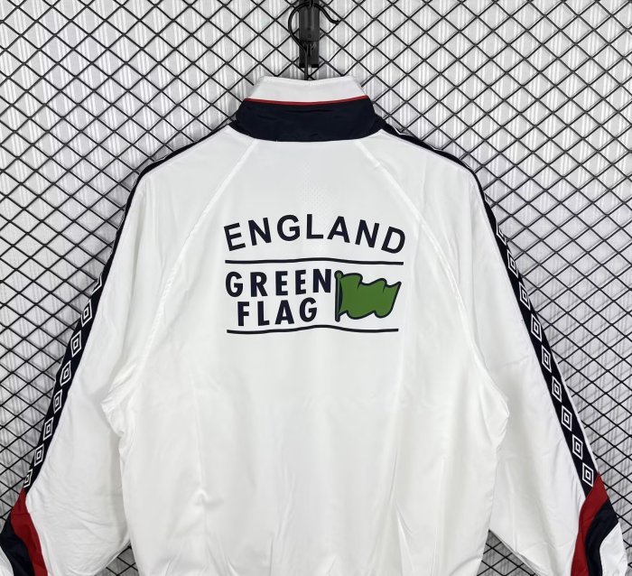1998 England Retro Windbreaker