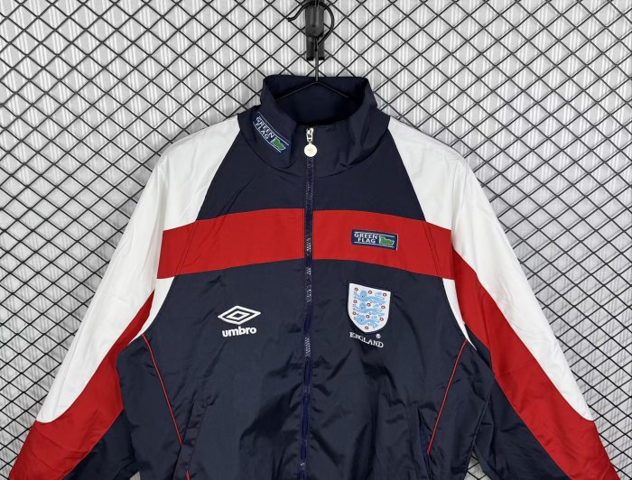 1998 England Retro Windbreaker