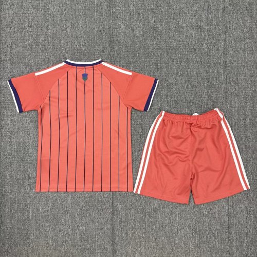 2026 Scotland Away Retro Version Kids Soccer Jersey*复古版