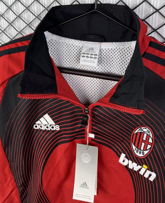 2006-2007 AC Milan Retro Windbreaker