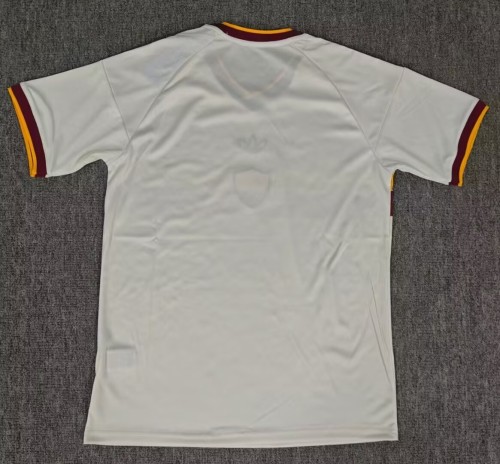 26-27 Roma White Special Edition Fans Soccer Jersey