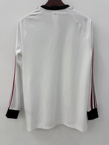 26-27 Manchester United White Long Sleeve Training shirts