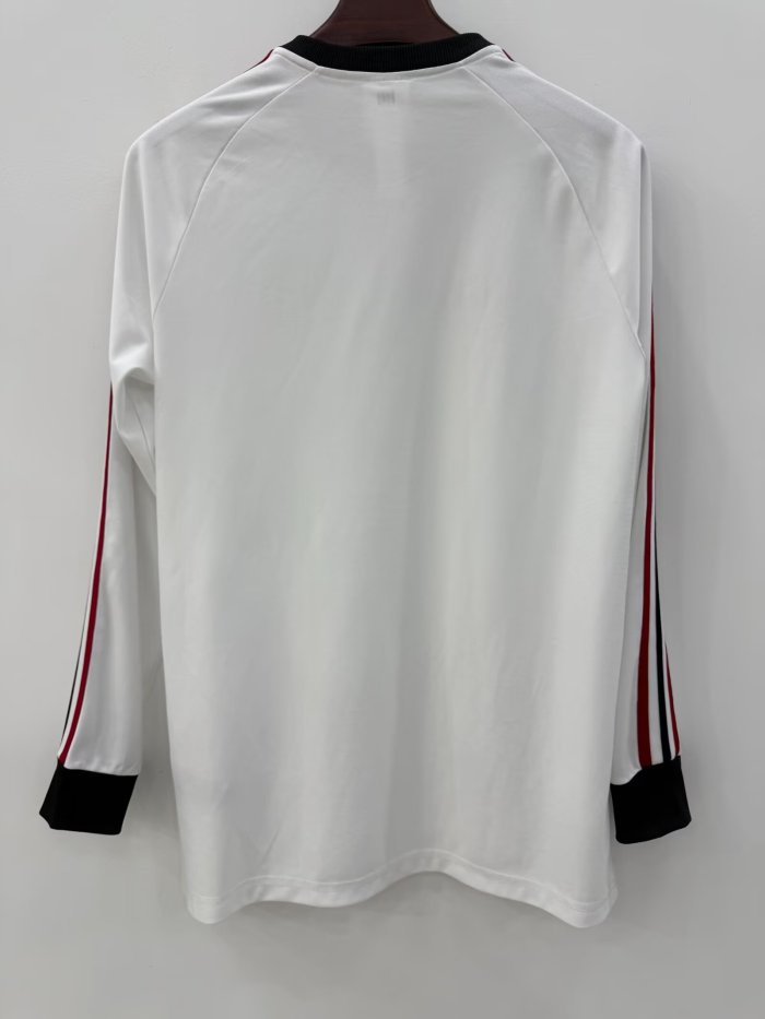 26-27 Manchester United White Long Sleeve Training shirts