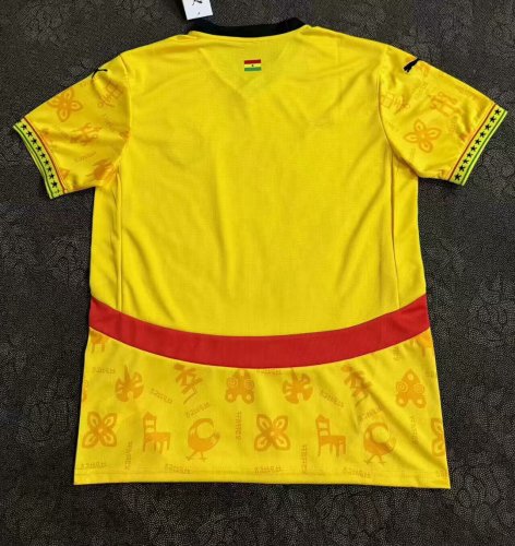 25-26 Ghana Yellow Special Edition Fans Soccer Jersey