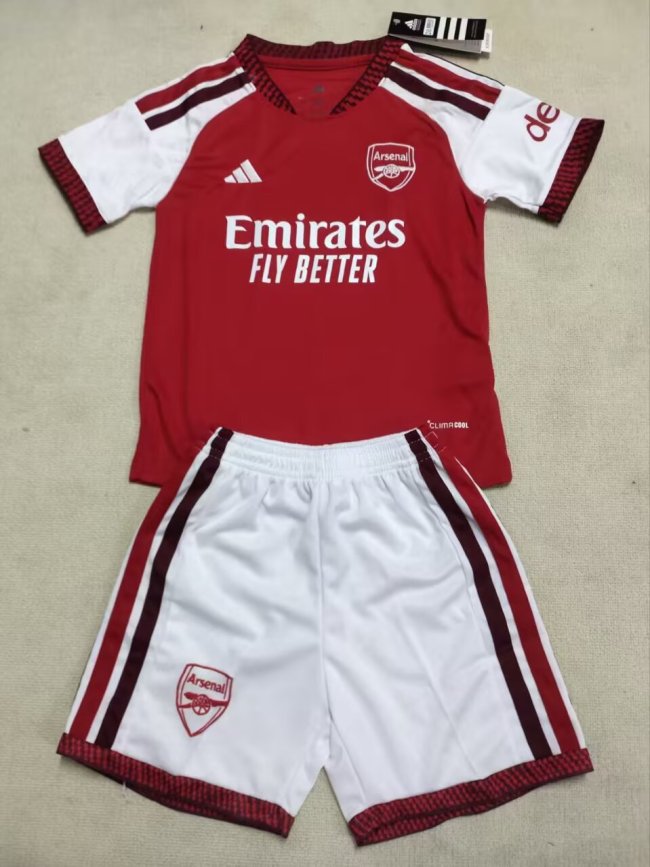 26-27 Arsenal Home Kids Soccer Jersey