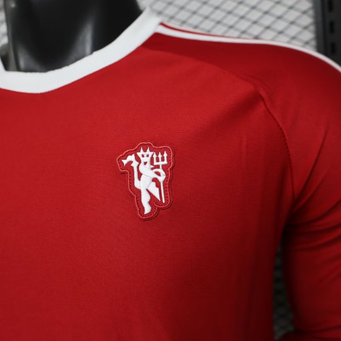 2026 Manchester United Red Special Edition Long Sleeve Player Version Training shirts*长袖球员
