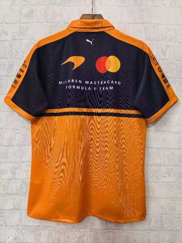 2026 F1 McLaren New Pattern Short Sleeve Racing Suit