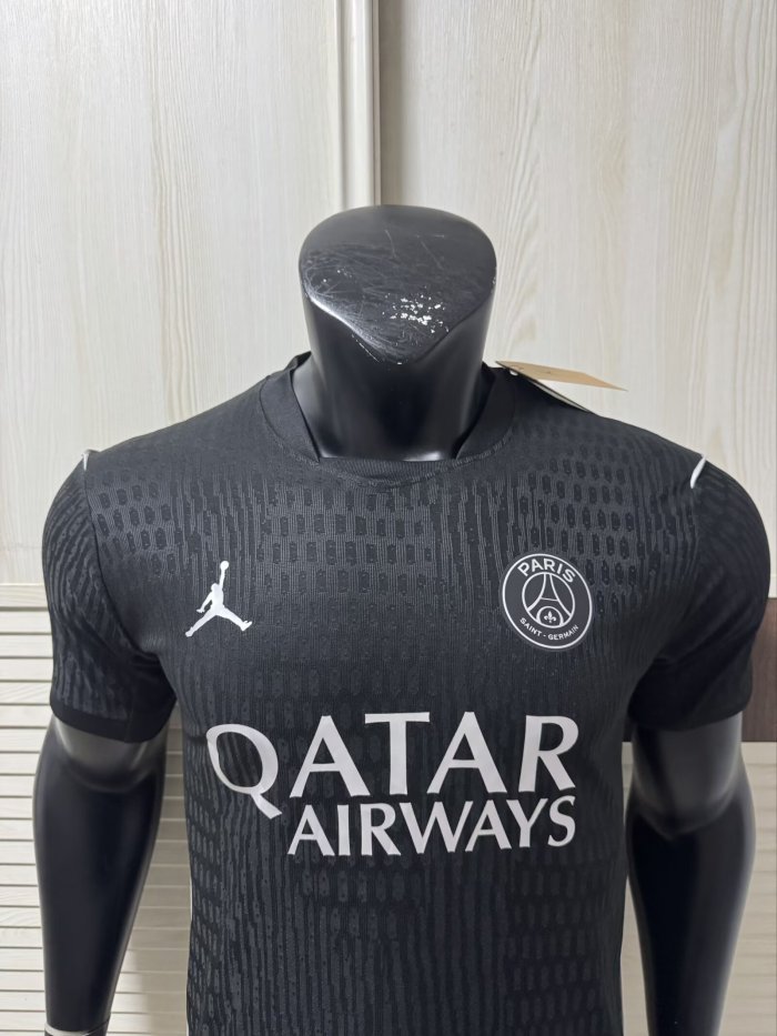26-27 Paris Saint-Germain Black Special Edition Player Version Soccer Jersey