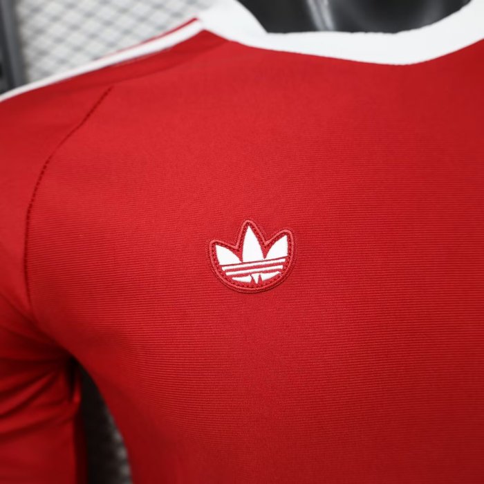 2026 Manchester United Red Special Edition Long Sleeve Player Version Training shirts*长袖球员