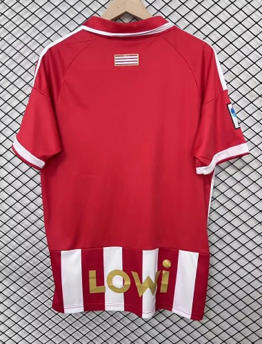 26-27 Granada Red Retro Version Fans Soccer Jersey