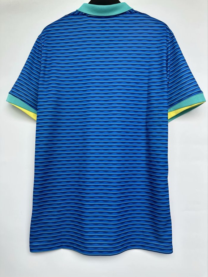 2024 Brazil Away Fans Soccer Jersey