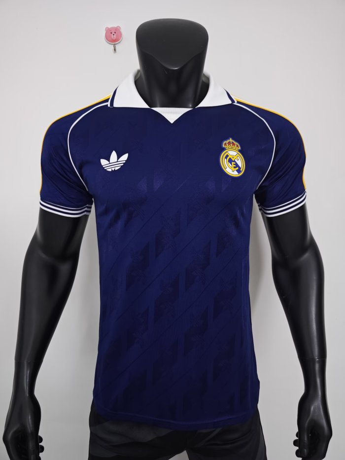 26-27Real Madrid Blue Player Version Training shirts