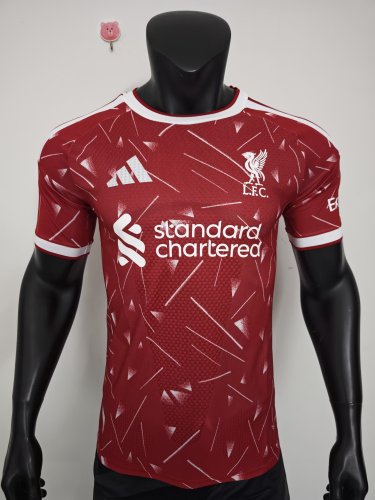 26-27 Liverpool Home Player Version Soccer Jersey