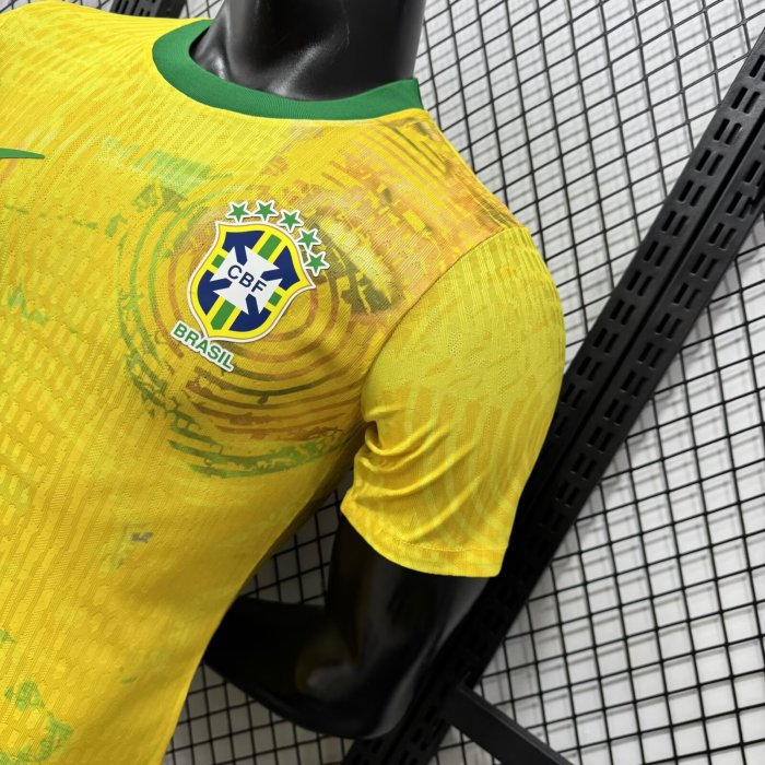 26-27 Brazil Special Edition Player Version Soccer Jersey