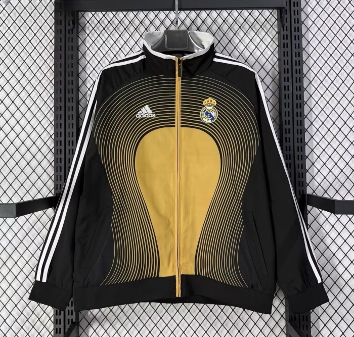 2026Real Madrid New Pattern Windbreaker