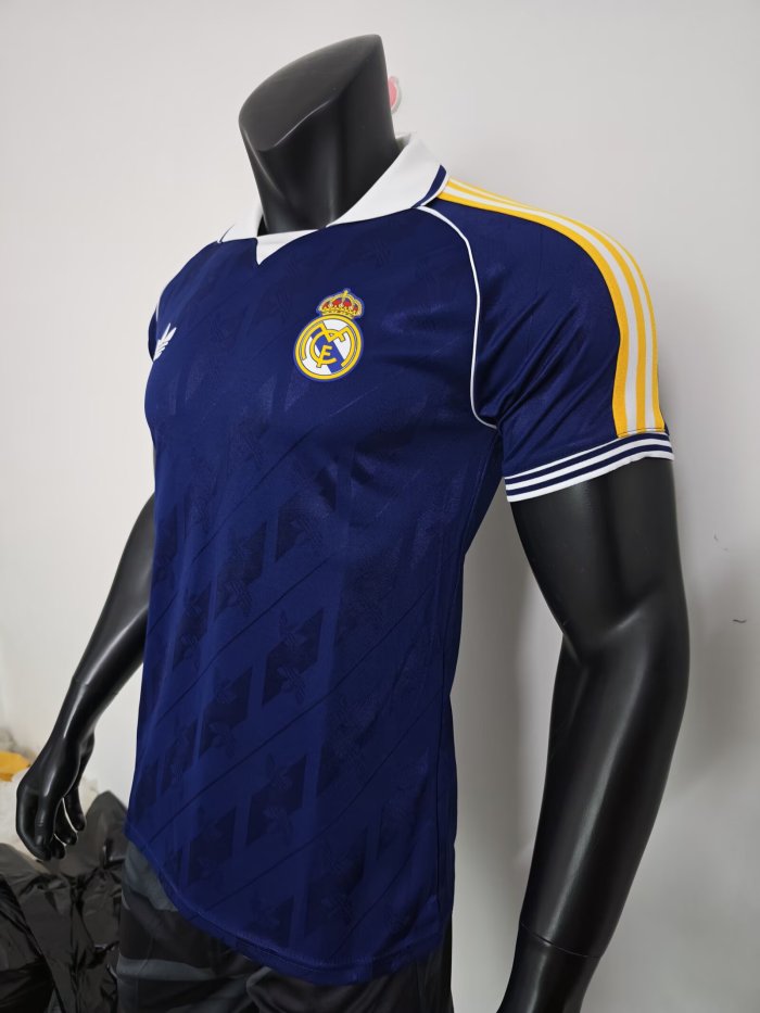 26-27Real Madrid Blue Player Version Training shirts
