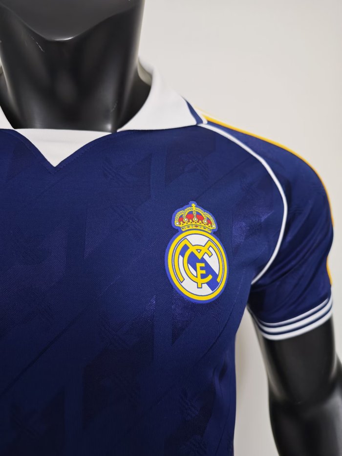 26-27Real Madrid Blue Player Version Training shirts