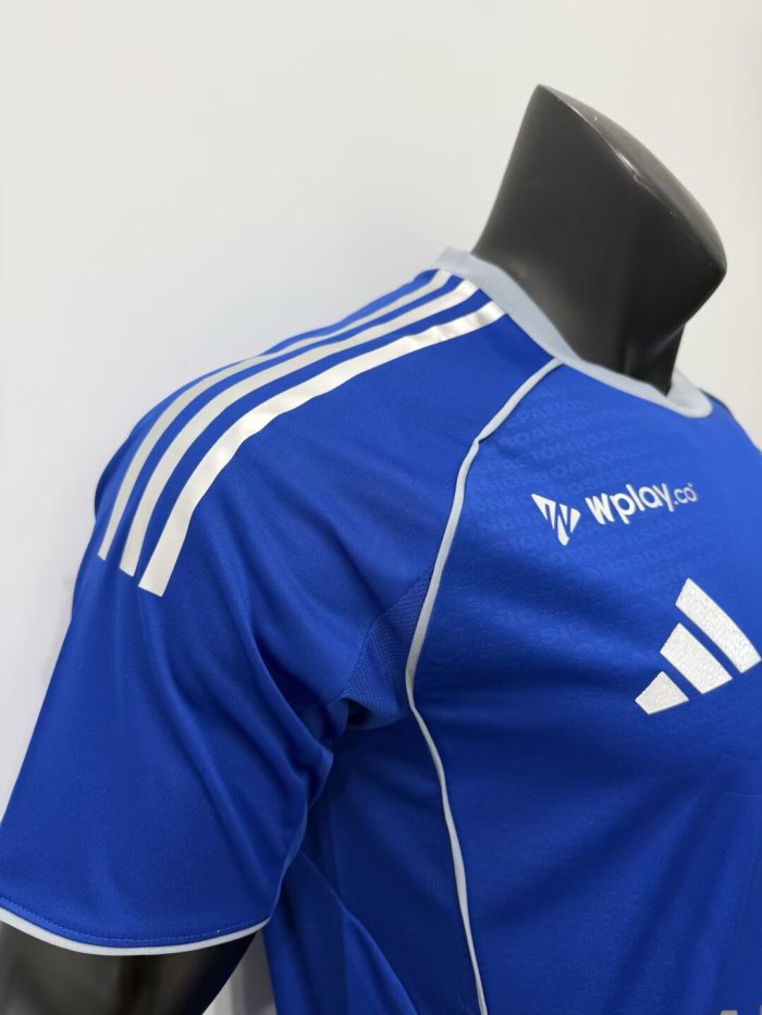 26-27 Millonarios Fútbol Home Player Version Soccer Jersey