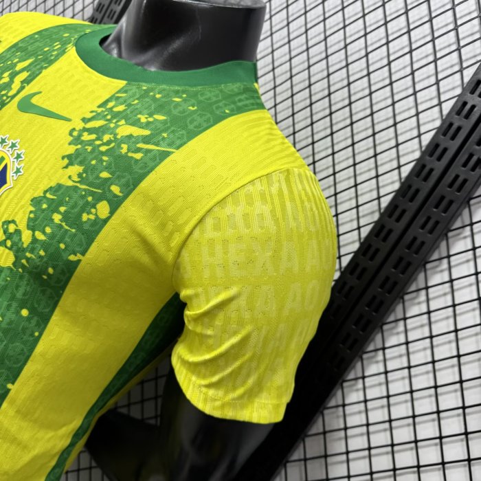 26-27 Brazil Special Edition Player Version Soccer Jersey