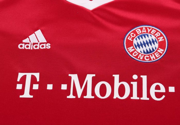 2003-2004 Bayern Home Retro Kids Soccer Jersey