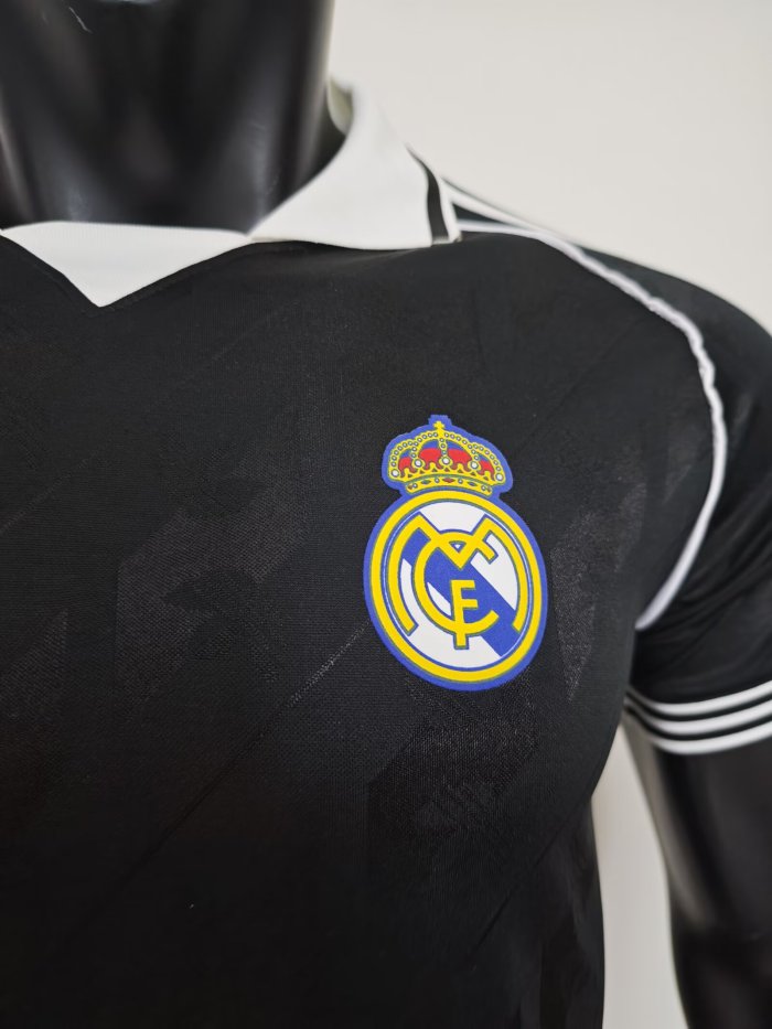 26-27Real Madrid Black Player Version Training shirts
