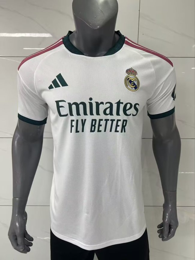 26-27Real Madrid Home Player Version Soccer Jersey