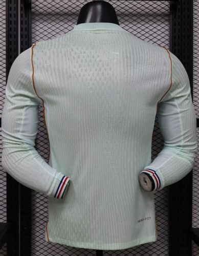 2026 World Cup France Away Long Sleeves Player Version Soccer Jersey*长袖球员