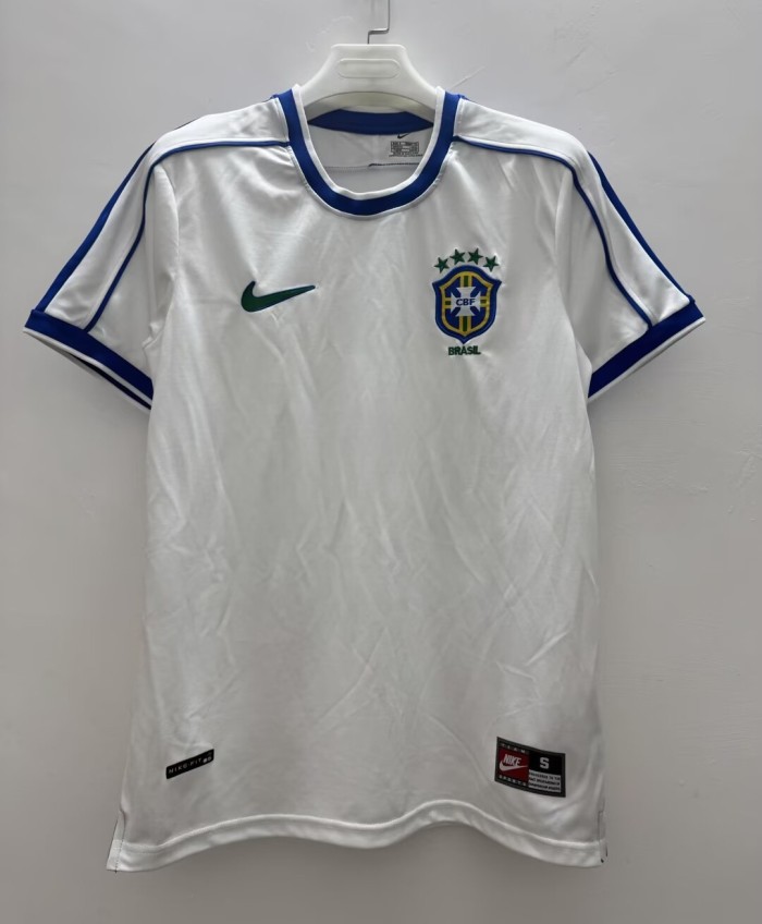 1998 Brazil Retro Soccer Jersey