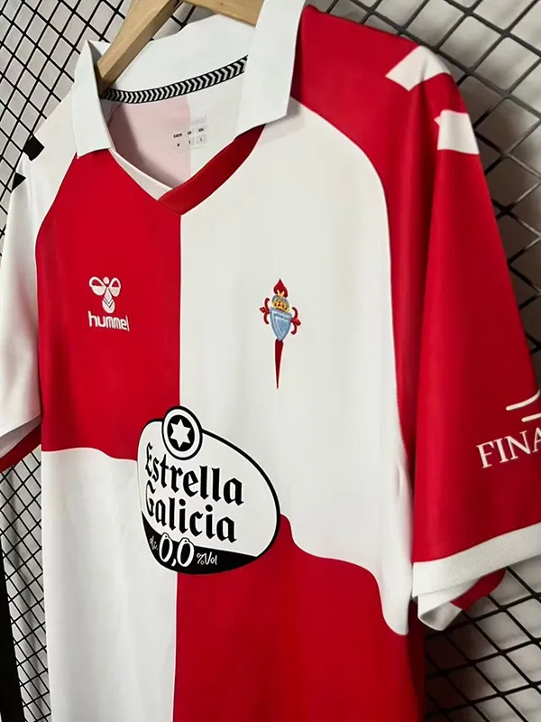 25-26 Celta Red White Special Edition Fans Soccer Jersey