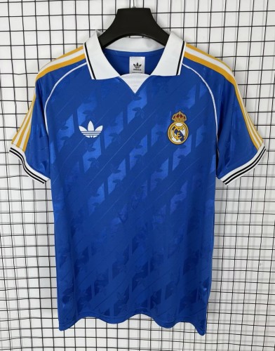 26-27Real Madrid Blue Special Edition Fans Soccer Jersey