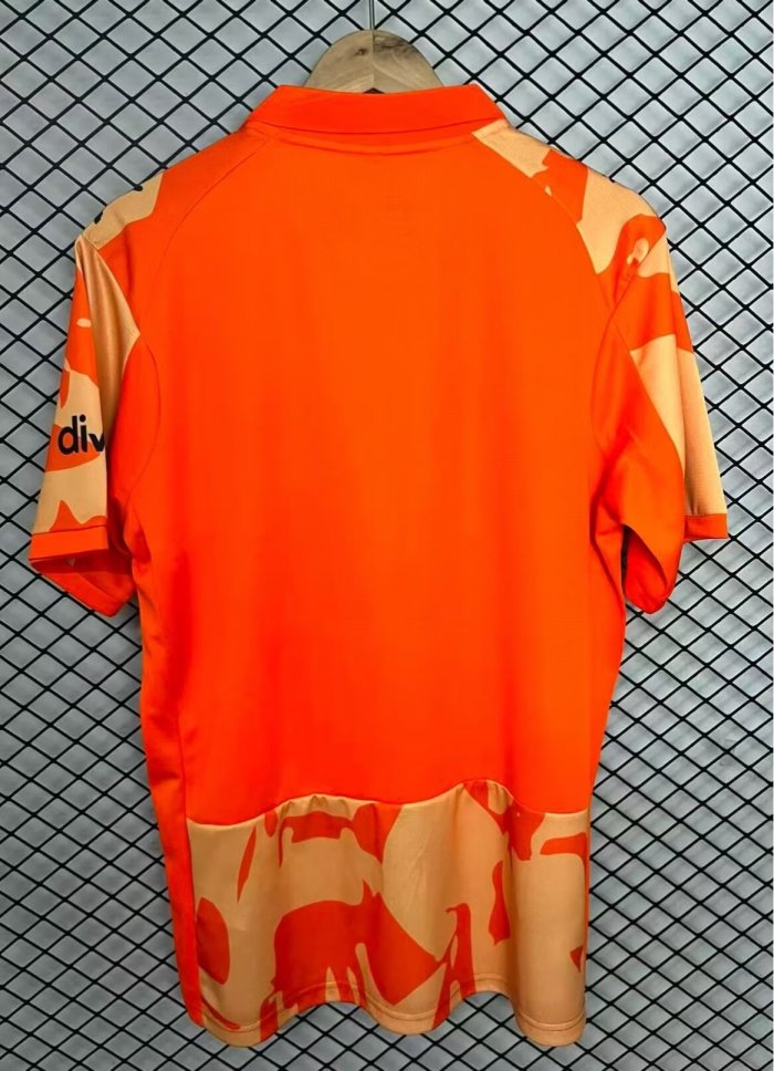 26-27 Valencia Orange Retro Version Fans Soccer Jersey