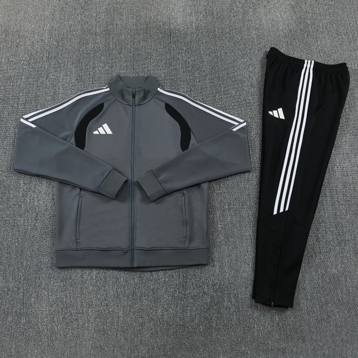 2026 AD Gray Jacket Tracksuit
