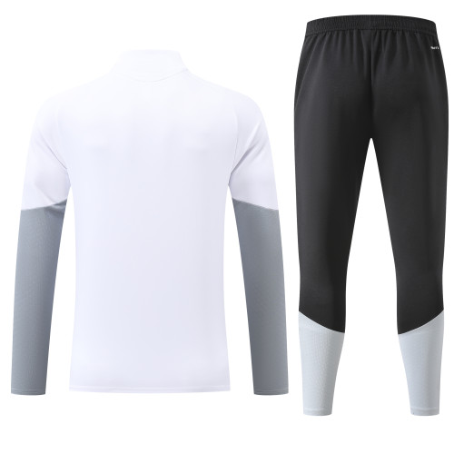 26-27Real Madrid High Quality Kids Half Pull Tracksuit