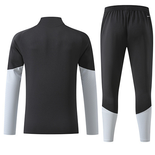 26-27Real Madrid High Quality Kids Half Pull Tracksuit