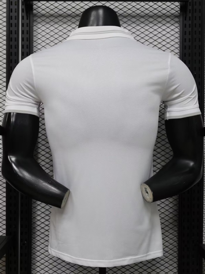 26-27Real Madrid White 125th Anniversary Edition Player Version Soccer Jersey