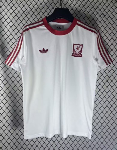 26-27 Liverpool White Special Edition Fans Soccer Jersey