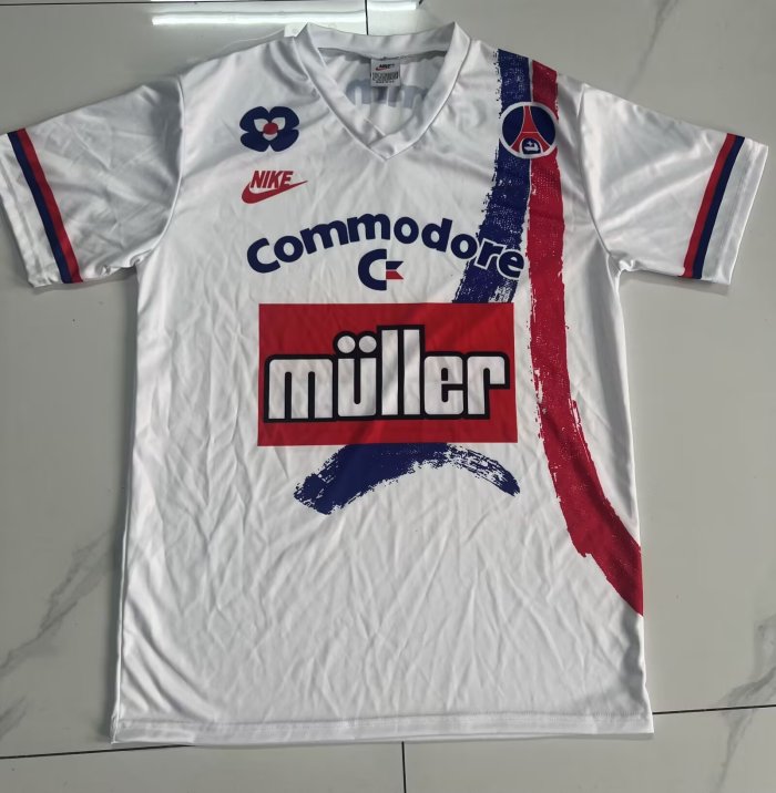 1991-1992 Paris Saint-Germain Paris Home Retro Soccer Jersey