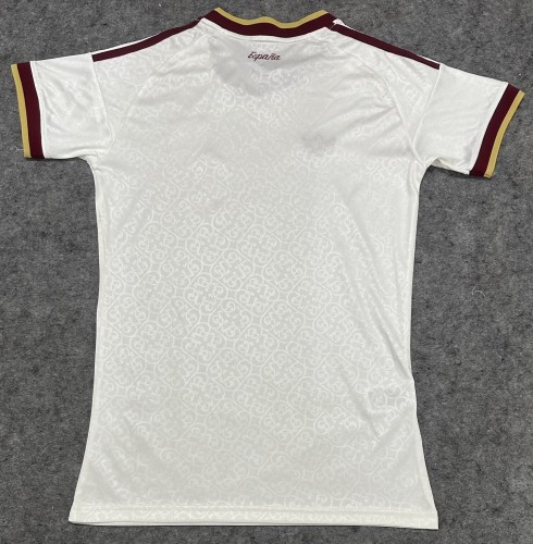 2026 World Cup Spain Away Women Fans Soccer Jersey (女)