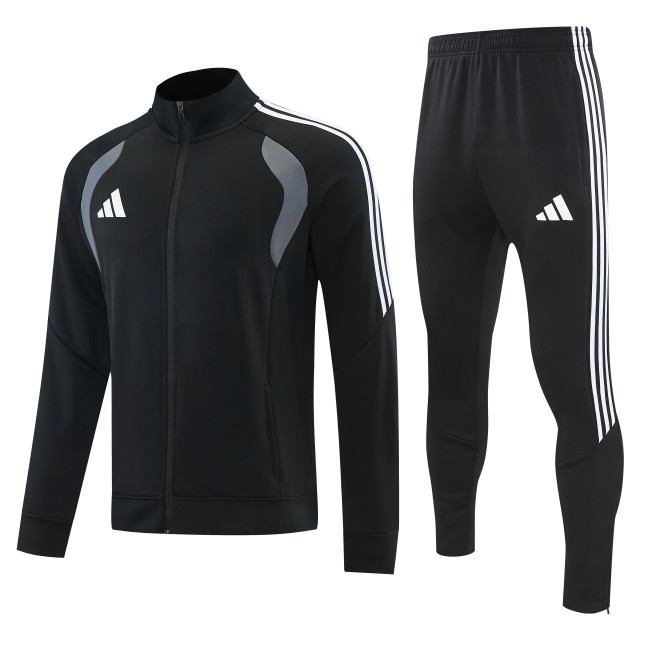 2026 AD Black Jacket Tracksuit
