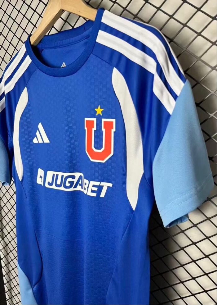 26-27 Universidad De Chile Blue Training Shirts
