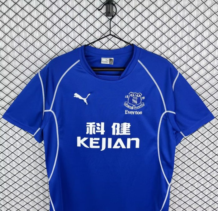 2002-2003 Everton Home Retro Soccer Jersey