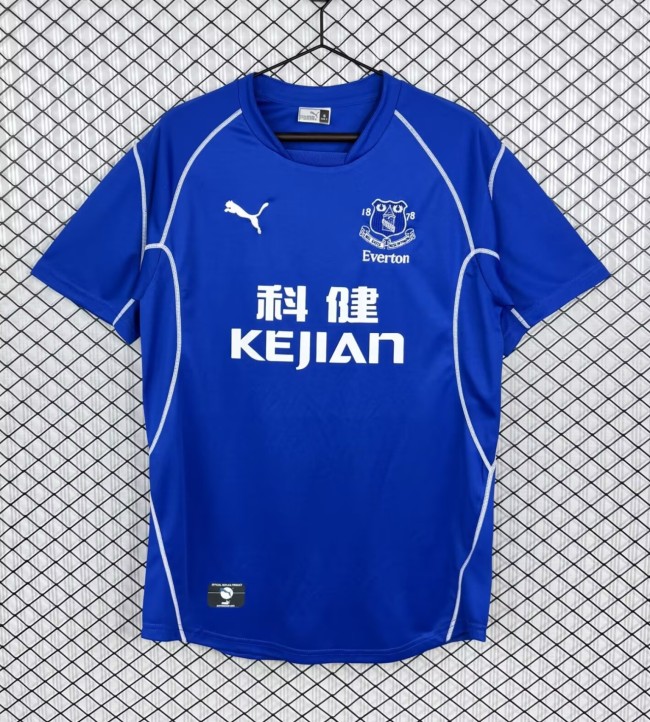 2002-2003 Everton Home Retro Soccer Jersey