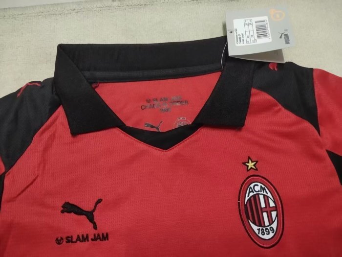 25-26 AC Milan Fourth Kids Soccer Jersey